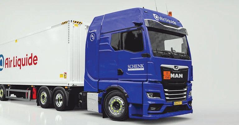 Air Liquide Integrates Its First Hydrogen-Powered Trucks For Logistics In The Netherlands